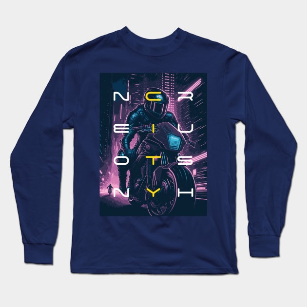 Racing the neon Long Sleeve T-Shirt by By_Russso